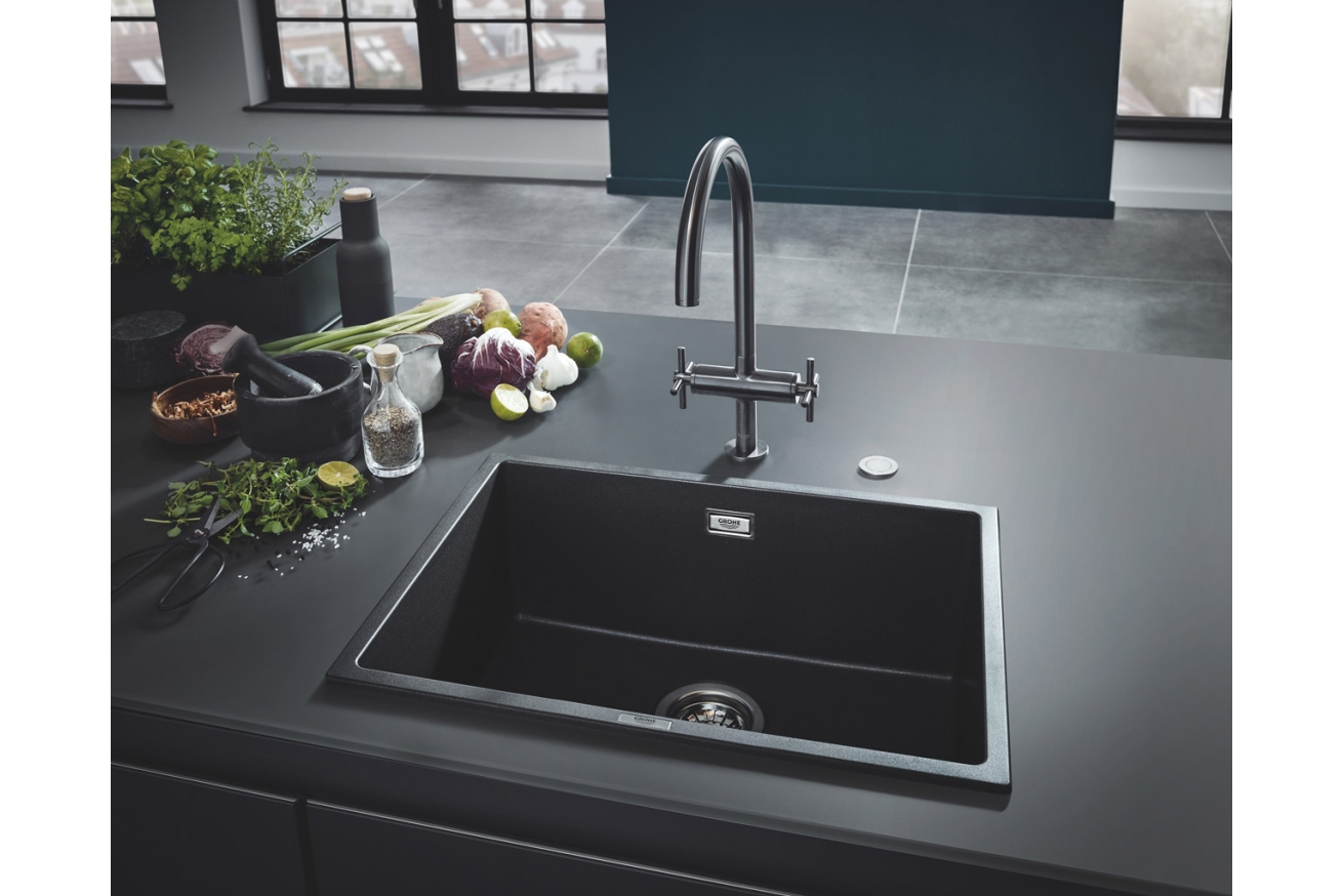 Смеситель для кухни GROHE Atrio, темный графит матовый (30362AL0)