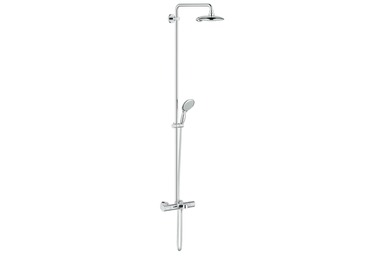 Душевая система GROHE Power&Soul 190 с термостатом для ванны, хром (27913000)