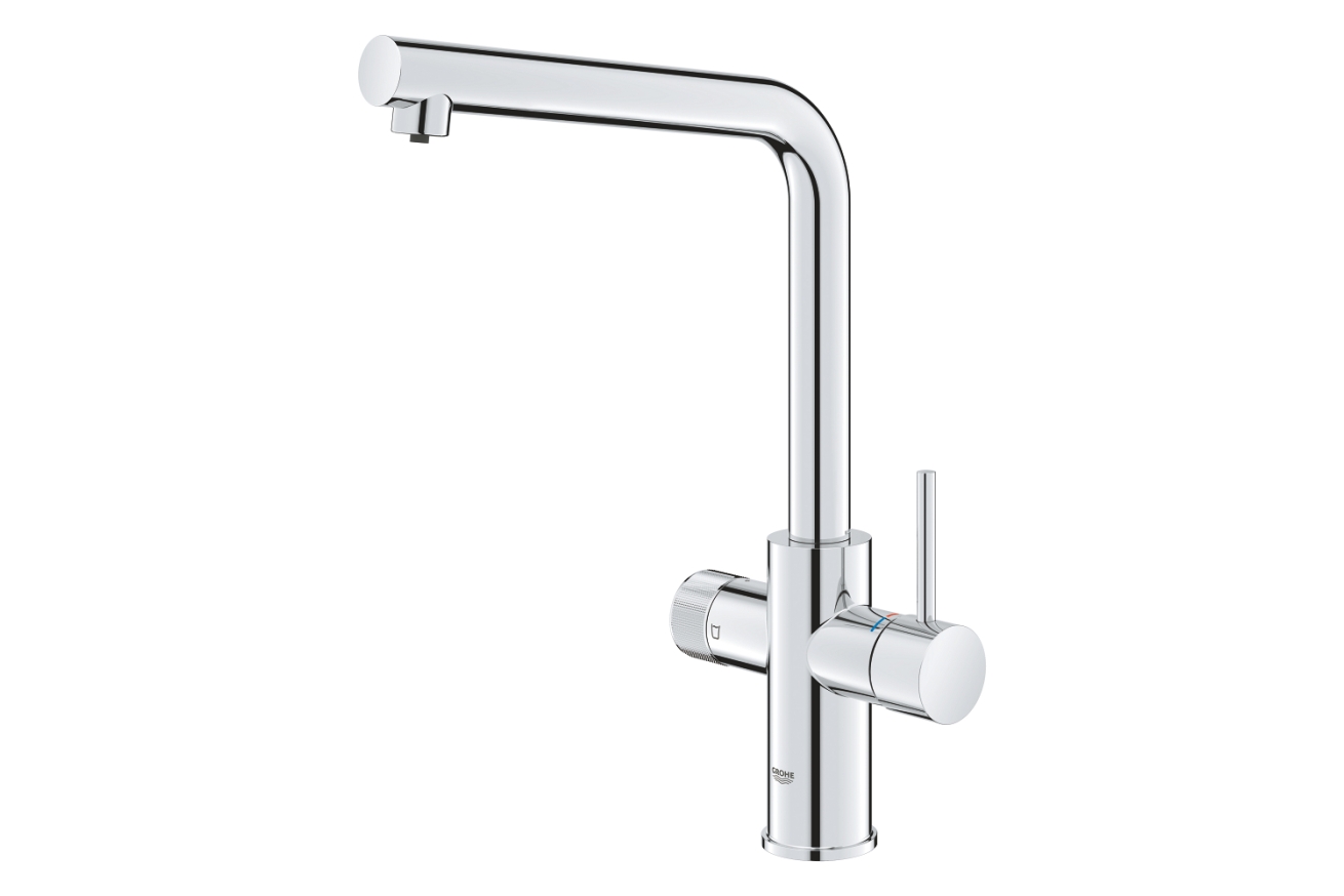 Смеситель для кухни GROHE Blue Pure Minta с функцией фильтрации, без фильтра в комплекте, хром (30588000)