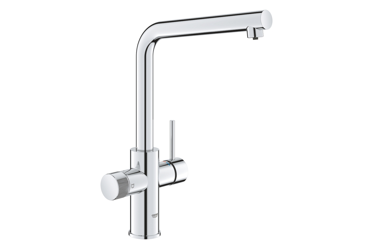 Смеситель для кухни GROHE Blue Pure Minta с функцией фильтрации, без фильтра в комплекте, хром (30600000)