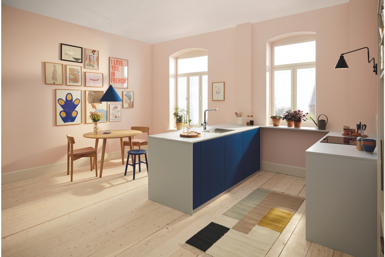 Смеситель для кухни GROHE Blue Pure Minta с функцией фильтрации, без фильтра в комплекте, хром (30600000)