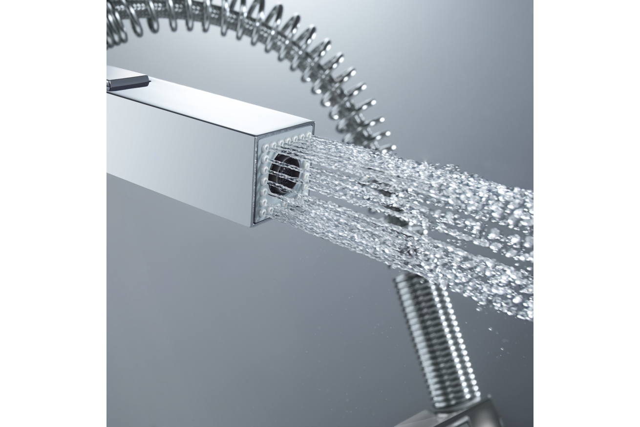 Смеситель для кухни GROHE Eurocube профессиональный, хром (31395000)
