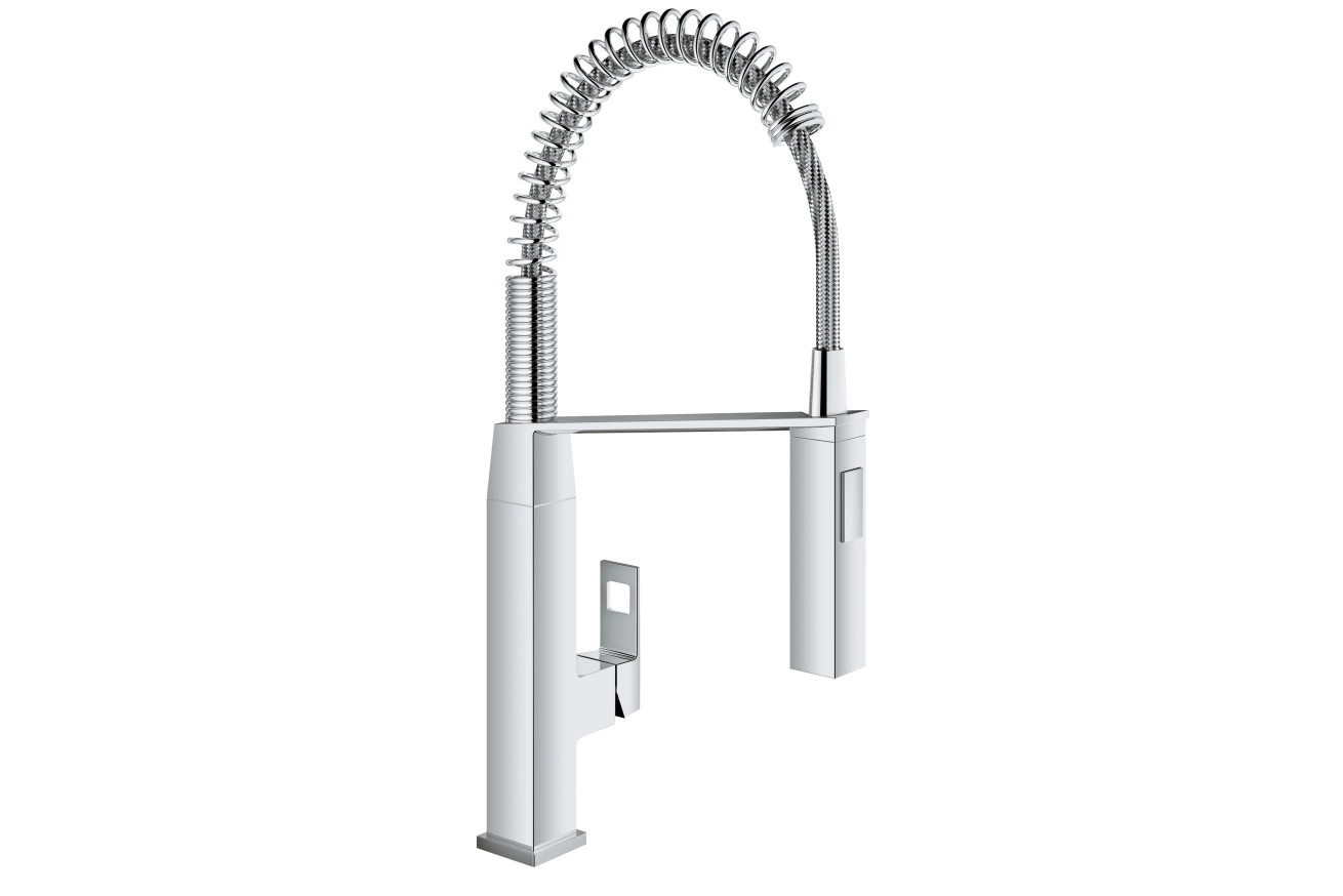 Смеситель для кухни GROHE Eurocube профессиональный, хром (31395000)