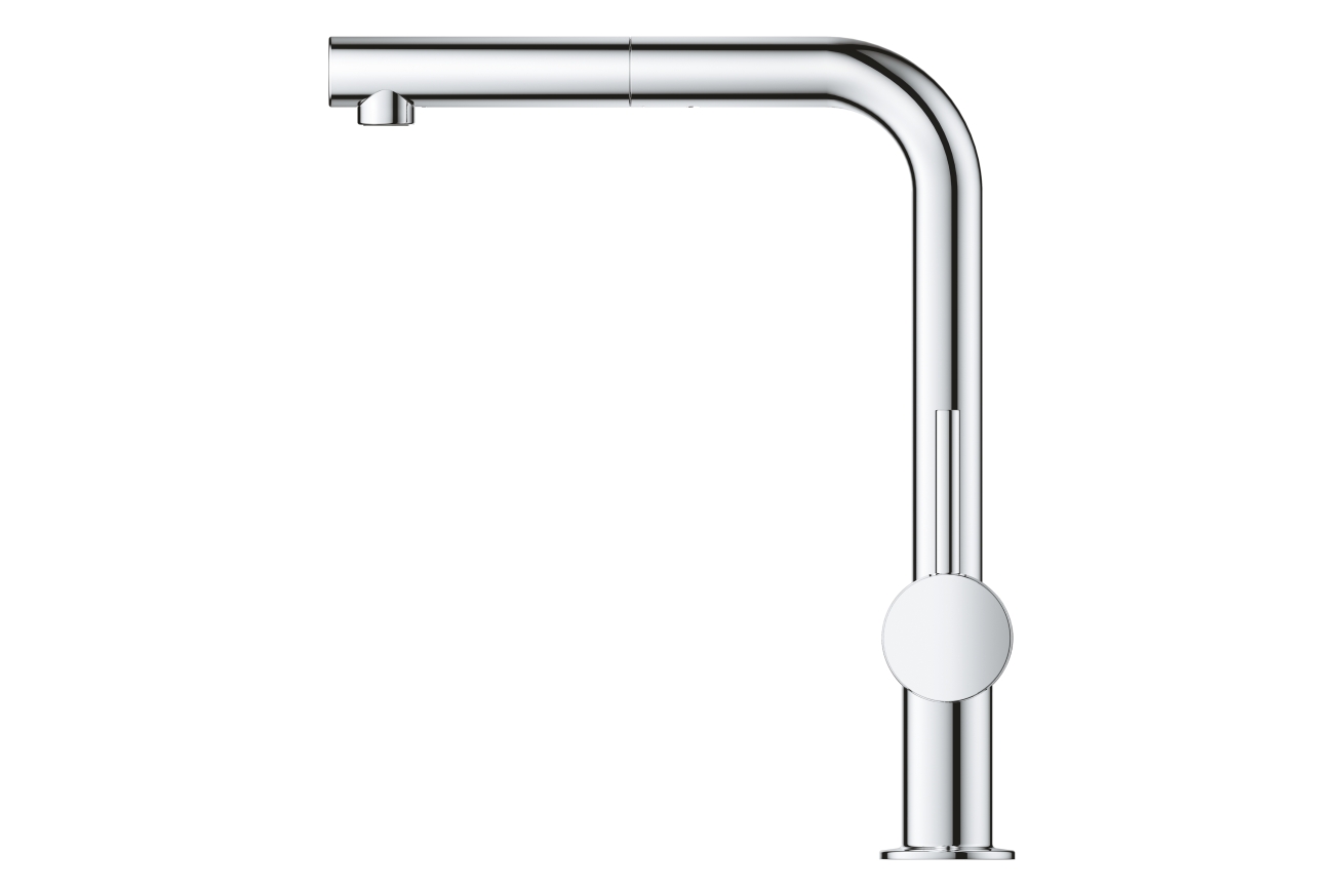 Смеситель для кухни GROHE Blue Pure Minta, с функцией фильтрации, без фильтра в комплекте, хром (31721000)