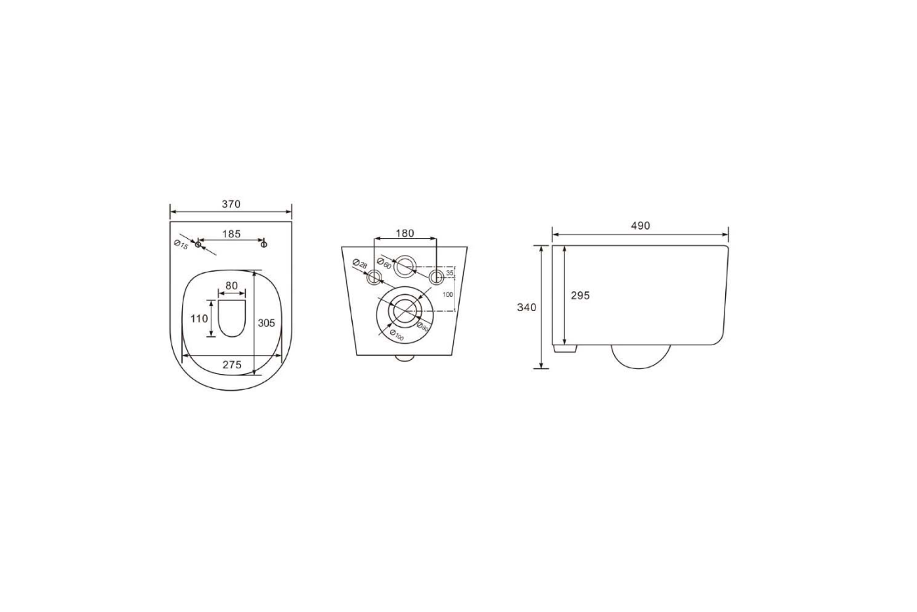 Комплект инсталляции GROHE 38772SH0 с унитазом Aquatek МИЯ и сиденьем с микролифтом (NW0160)
