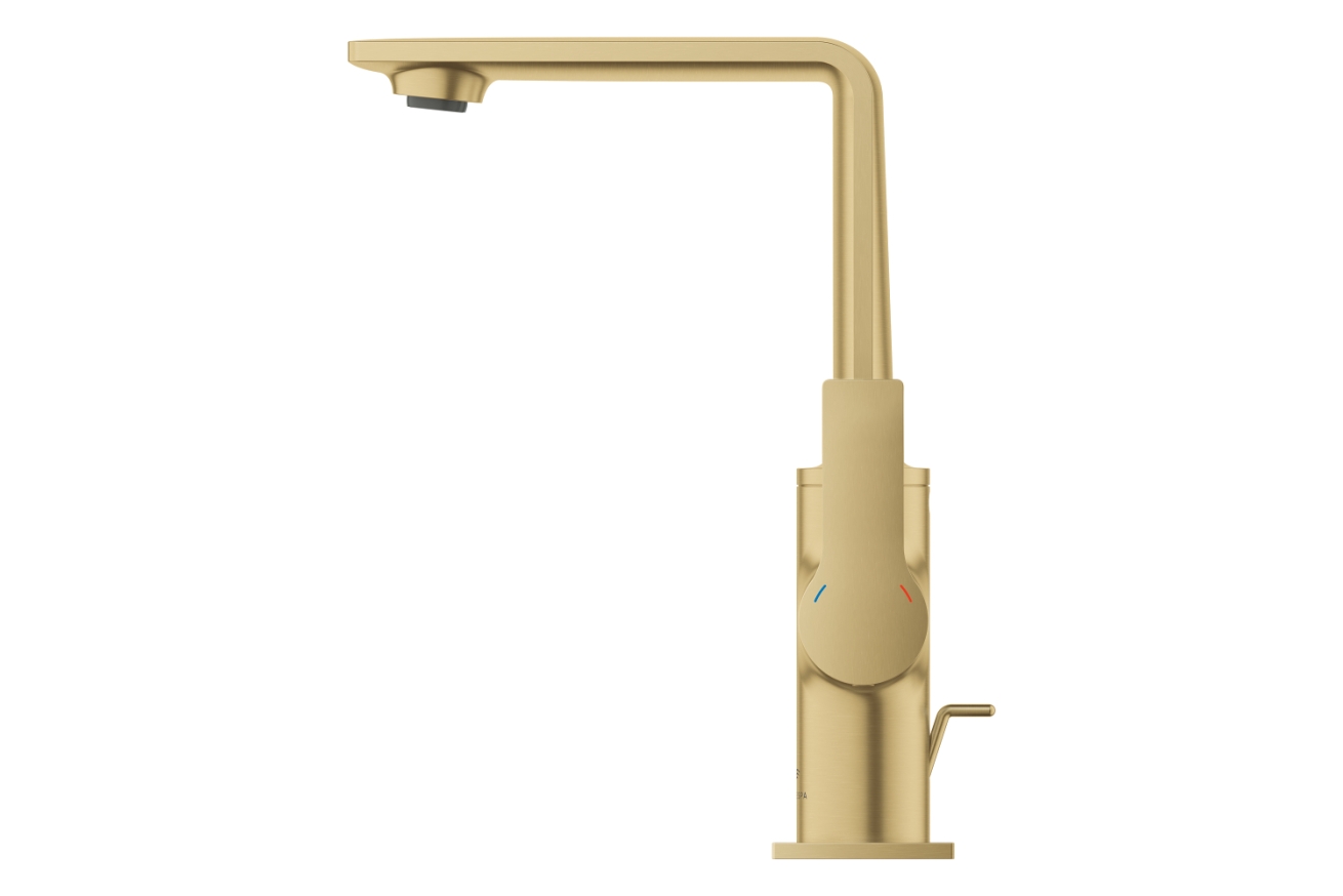 Смеситель для раковины GROHE Allure с донным клапаном, L-Size, холодный рассвет матовый (32146GN1)