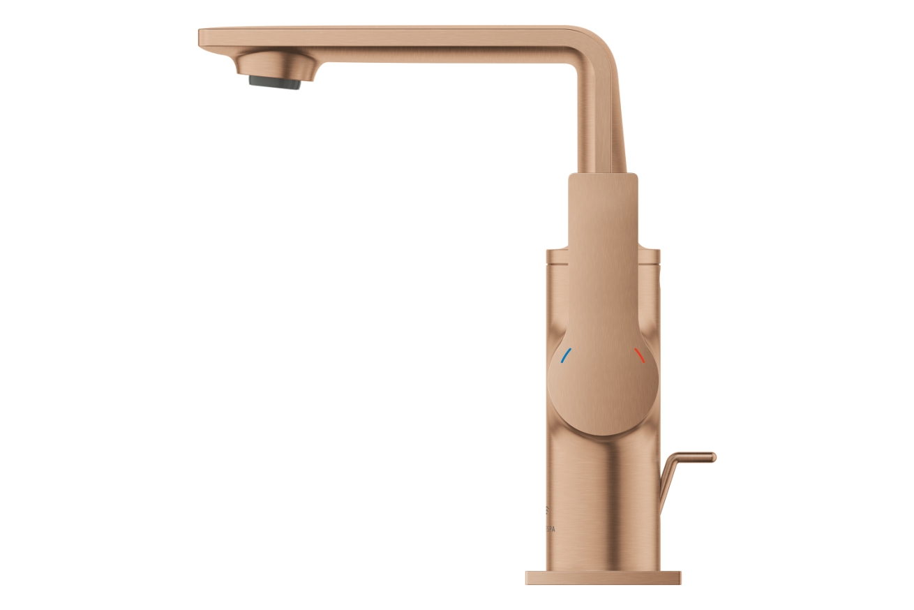 Смеситель для раковины GROHE Allure с донным клапаном, M-Size, теплый закат матовый (32757DL1)