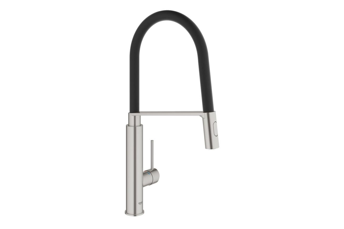 Смеситель для кухни GROHE Concetto профессиональный, суперсталь (31491DC0)