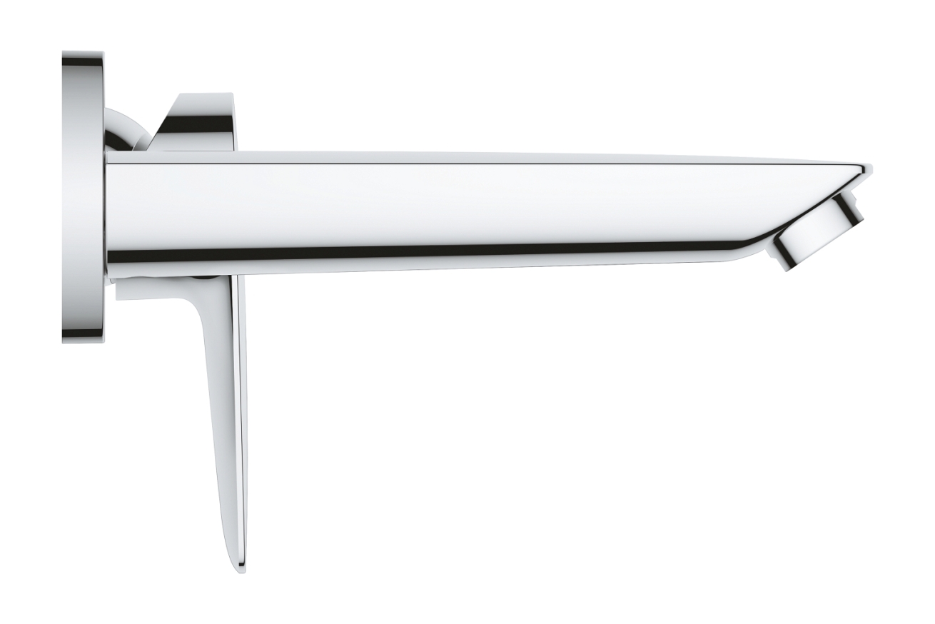 Смеситель для раковины GROHE BauEdge в комплекте с монтажной частью, хром (20474001)