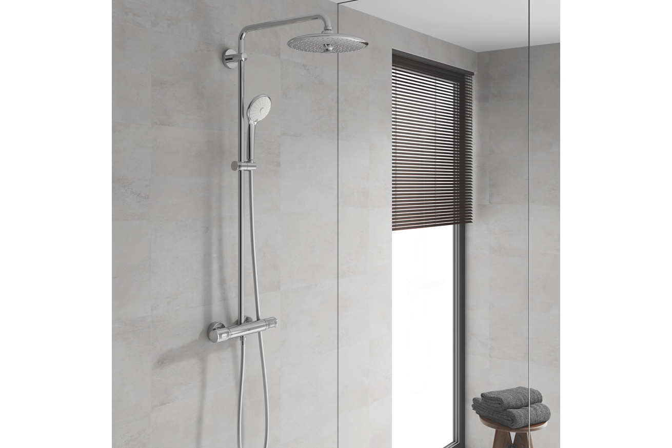 Душевая система GROHE Euphoria System 260 с термостатом для душа, хром (27615002)