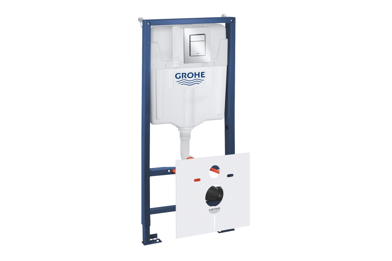 Набор GROHE Rapid SL 5 в 1 в сборе, для подвесного унитаза, монтажная высота 1,13 м (39500000)