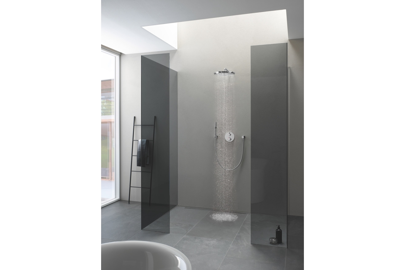 Душевой комплект GROHE Rainshower Cosmopolitan 310 с термостатом, хром (34731000)
