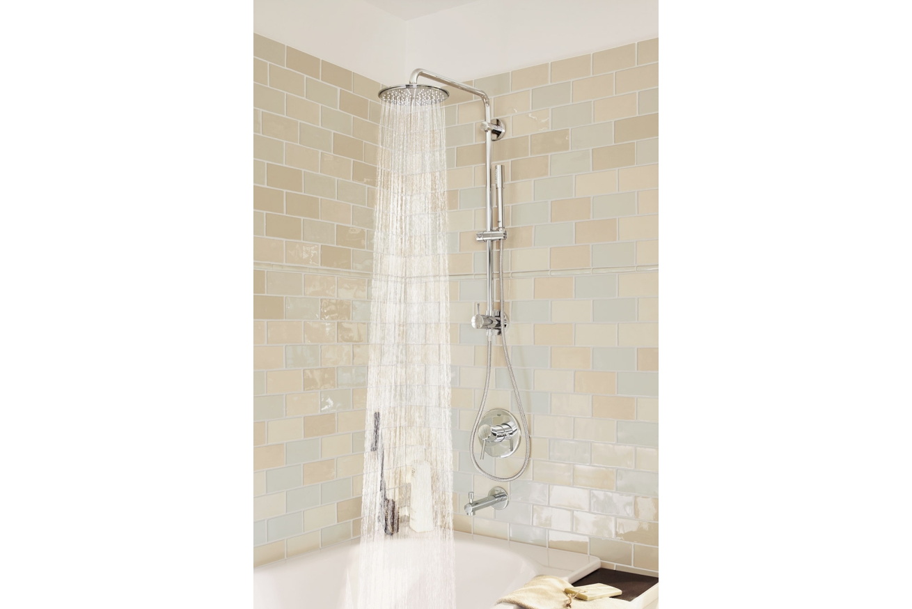 Верхний душ GROHE Rainshower Cosmopolitan 210, 1 режим, хром (28368000)