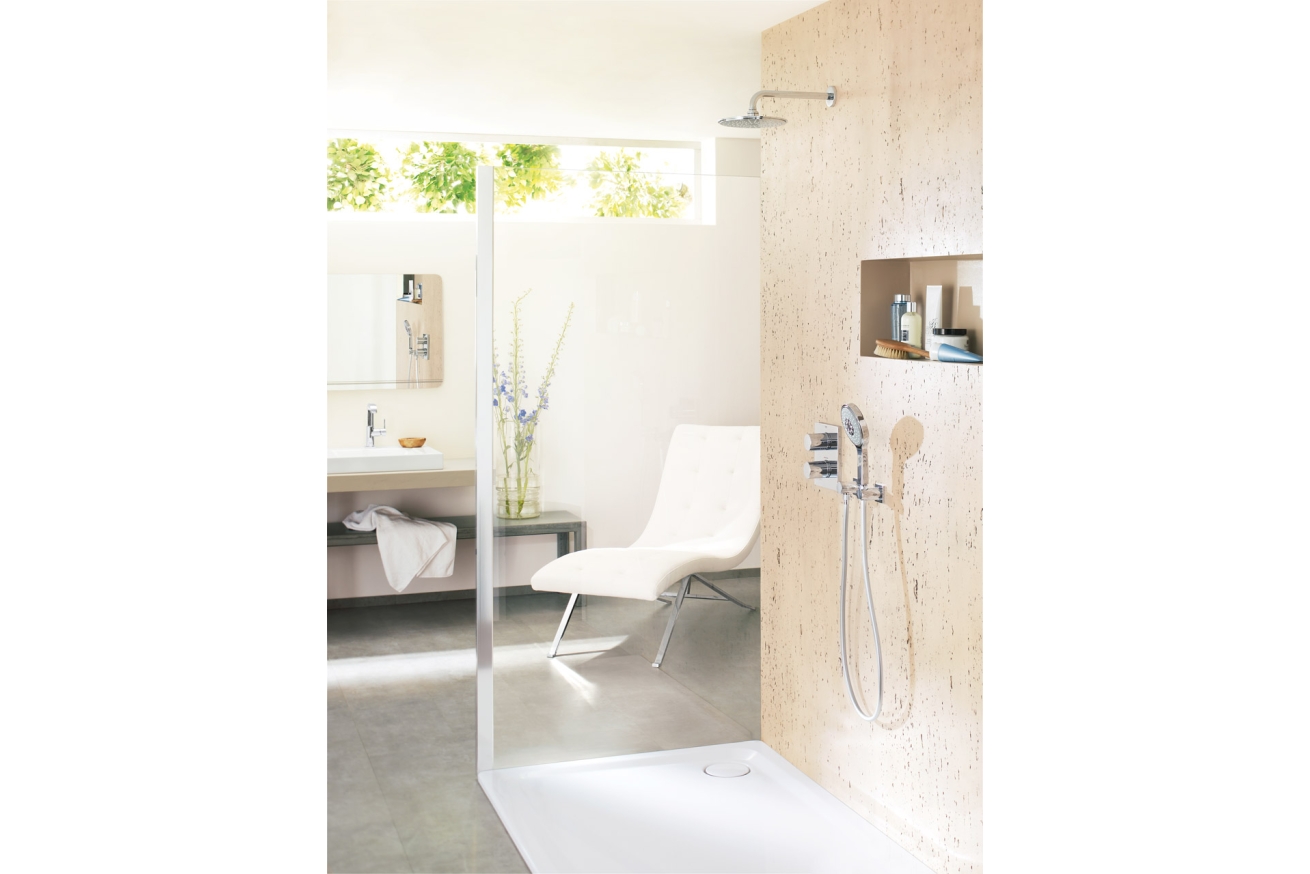 Верхний душ GROHE Rainshower Cosmopolitan 210, 1 режим, хром (28368000)