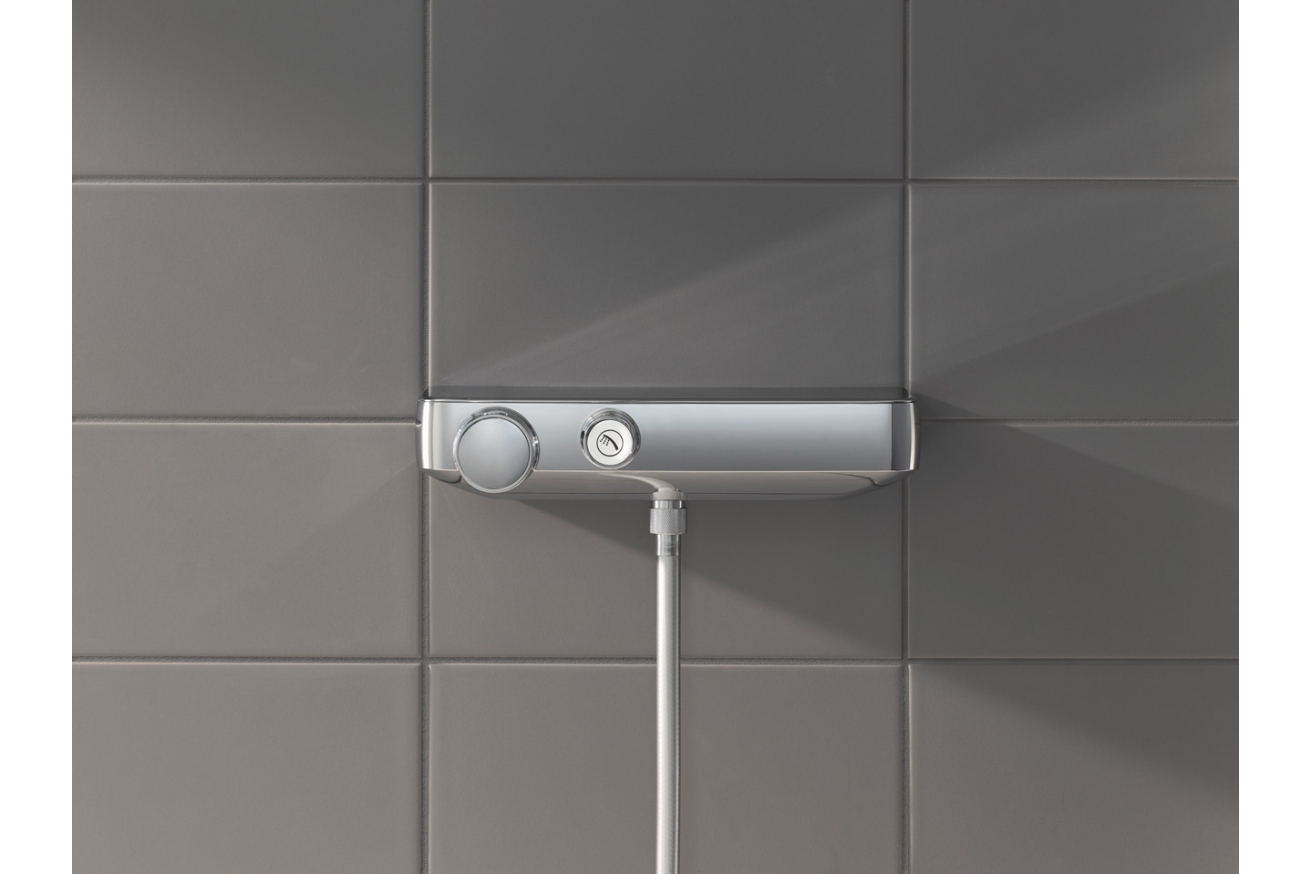 Термостат для душа GROHE Grohtherm SmartControl с душевым гарнитуром, хром (34720000)