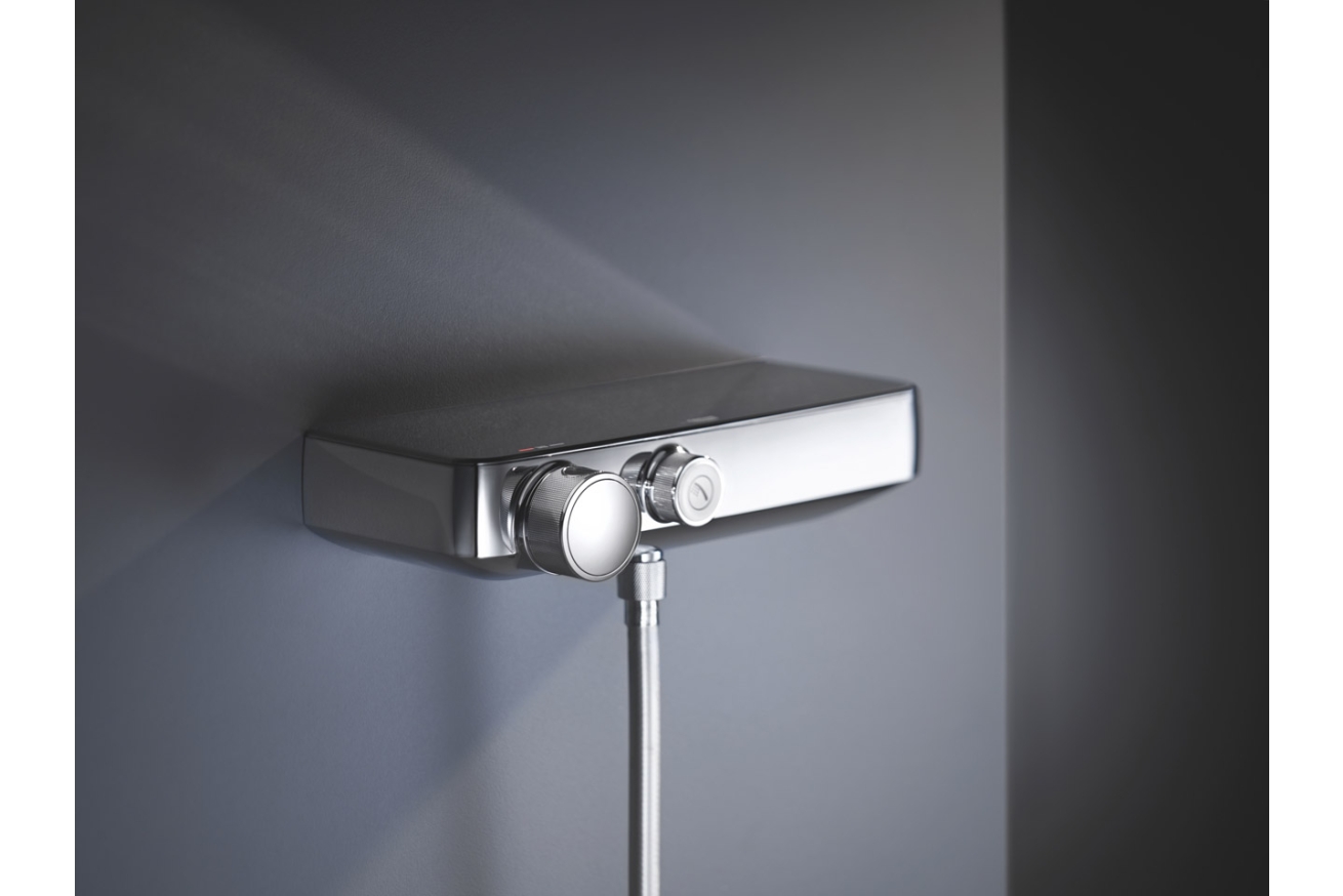Термостат для душа GROHE Grohtherm SmartControl с душевым гарнитуром, хром (34720000)