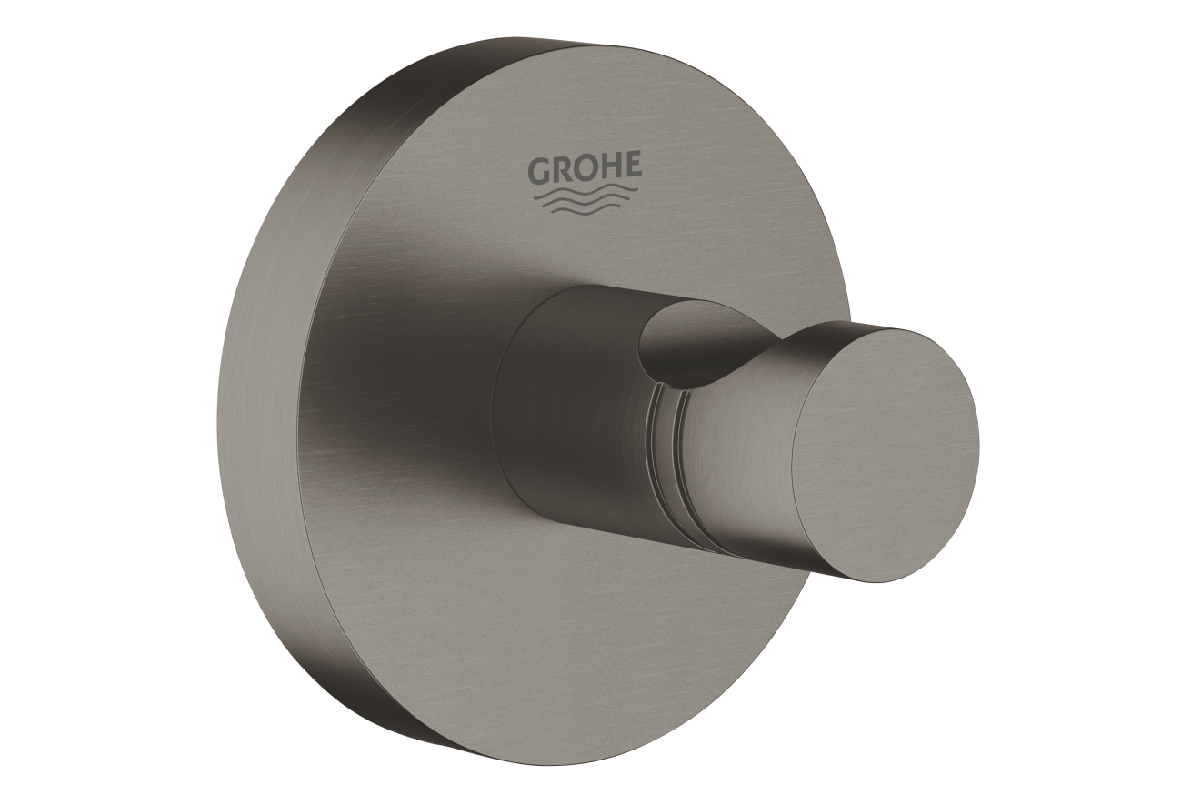 Крючок для халата GROHE Essentials, тёмный графит матовый (40364AL1)