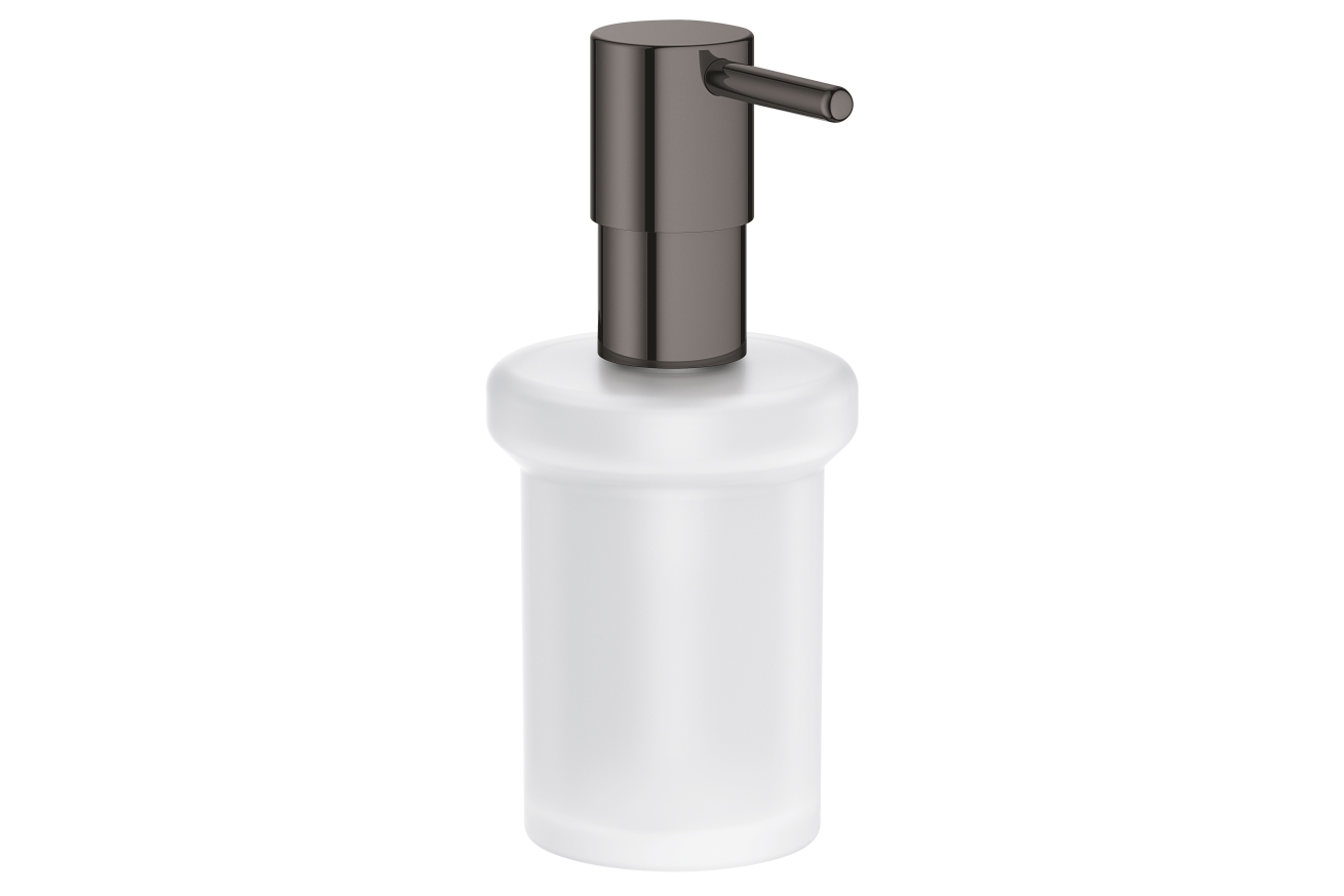 Дозатор жидкого мыла GROHE Essentials, тёмный графит глянец (40394A01)