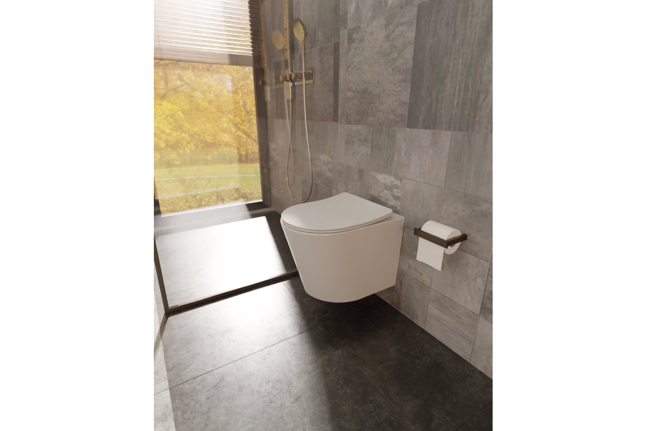 Комплект инсталляции GROHE NW0145/S с унитазом AQUAme AQM2001 и сиденьем с микролифтом (NW0181)
