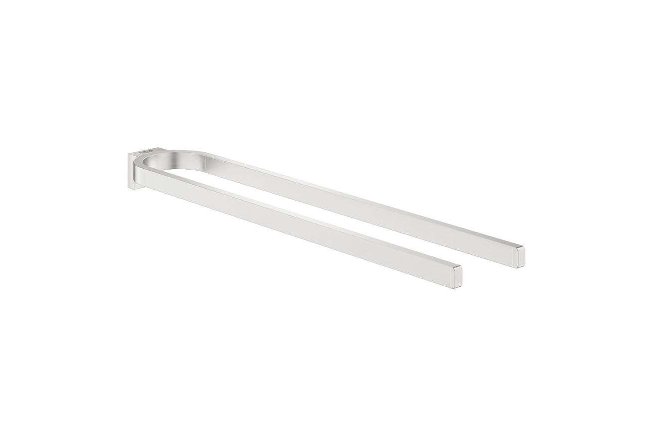 Держатель для полотенца GROHE Selection, двойной, суперсталь (41059DC0)