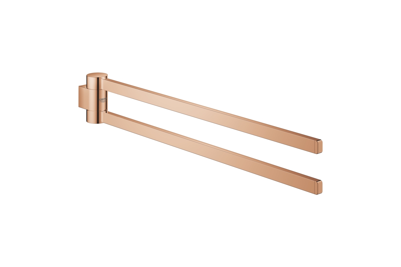 Держатель для полотенца GROHE Selection, двойной, поворотный, теплый закат глянец (41063DA0)