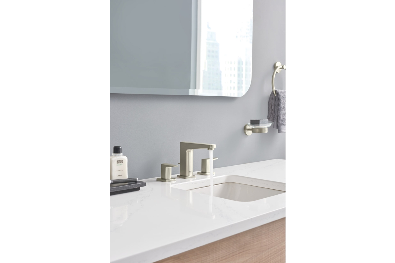 Мыльница GROHE Essentials с держателем, никель матовый (40444EN1)