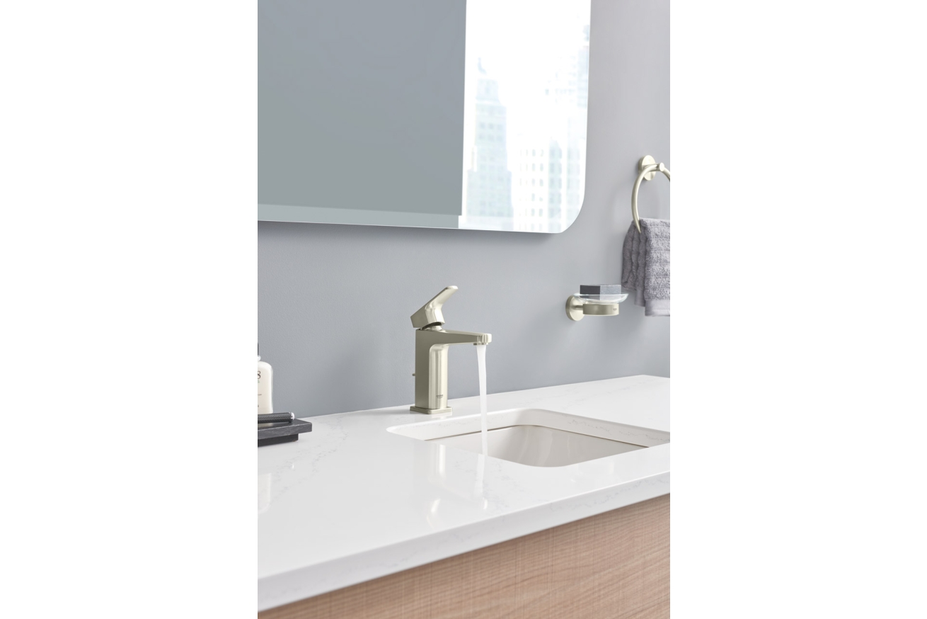Мыльница GROHE Essentials с держателем, никель матовый (40444EN1)