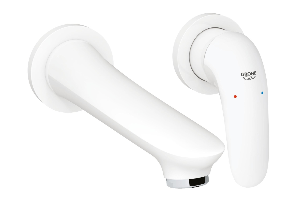 Внешняя часть смесителя для раковины GROHE Eurostyle, M-Size, белая луна (29097LS3)