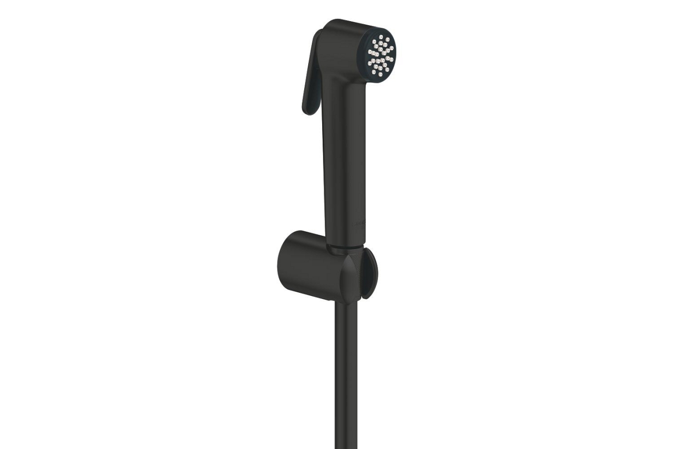 Набор для гигиенического душа GROHE Tempesta-F Trigger Spray 30, 1250 мм, матовый черный (1025302431)