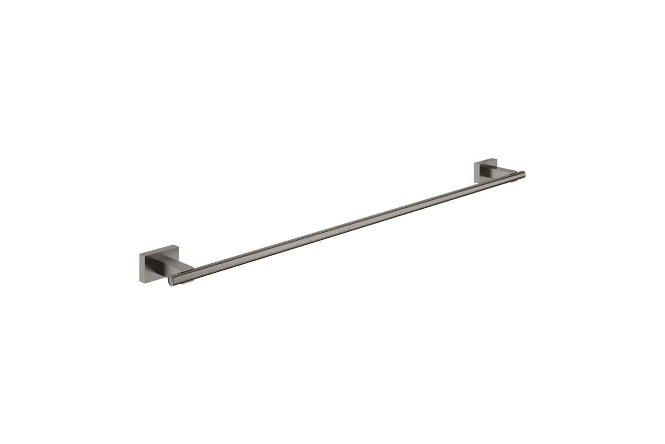 Держатель для полотенца GROHE Essentials Cube 600 мм, темный графит матовый (40509AL1)