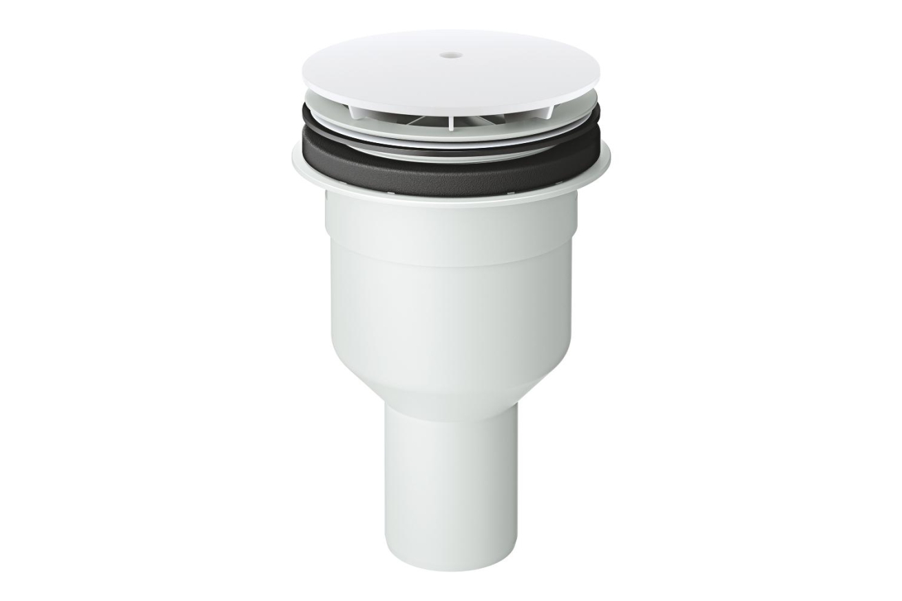 Сливной гарнитур для универсальных душевых поддонов GROHE, вертикальный, альпин-белый (49533SH0)