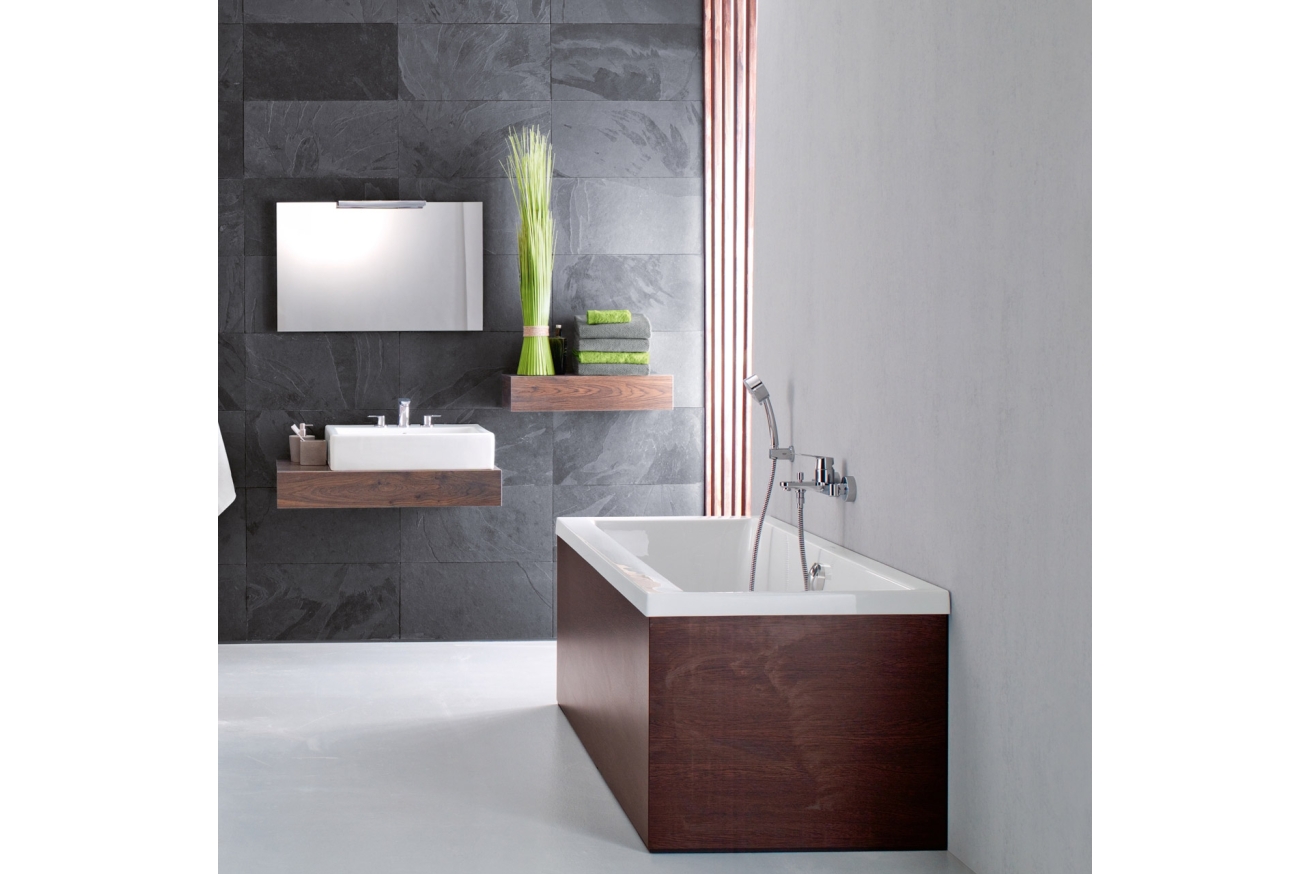 Смеситель для ванны GROHE BauLoop, хром (23341000)