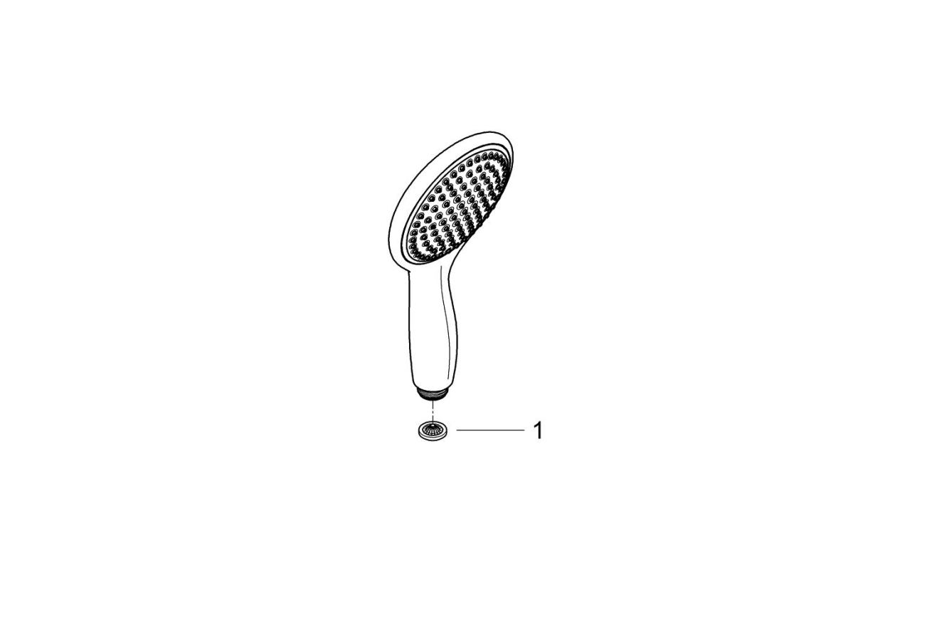 Душевая система GROHE Rainshower System SmartControl Duo 360 Combi с термостатом для душа, хром (26443000)
