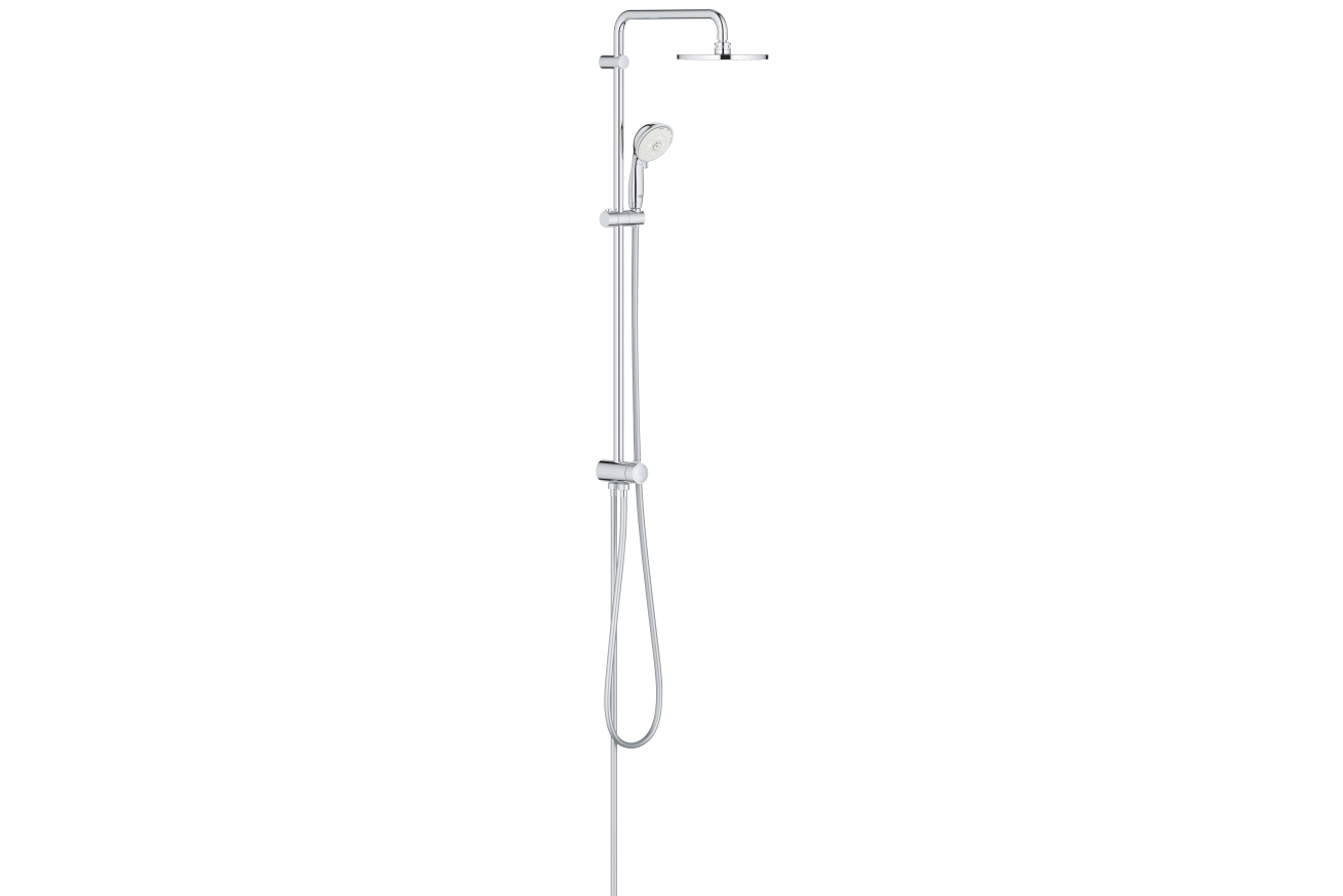 Душевая система GROHE Tempesta Rustic System 200 с переключателем потоков, хром (26454001)