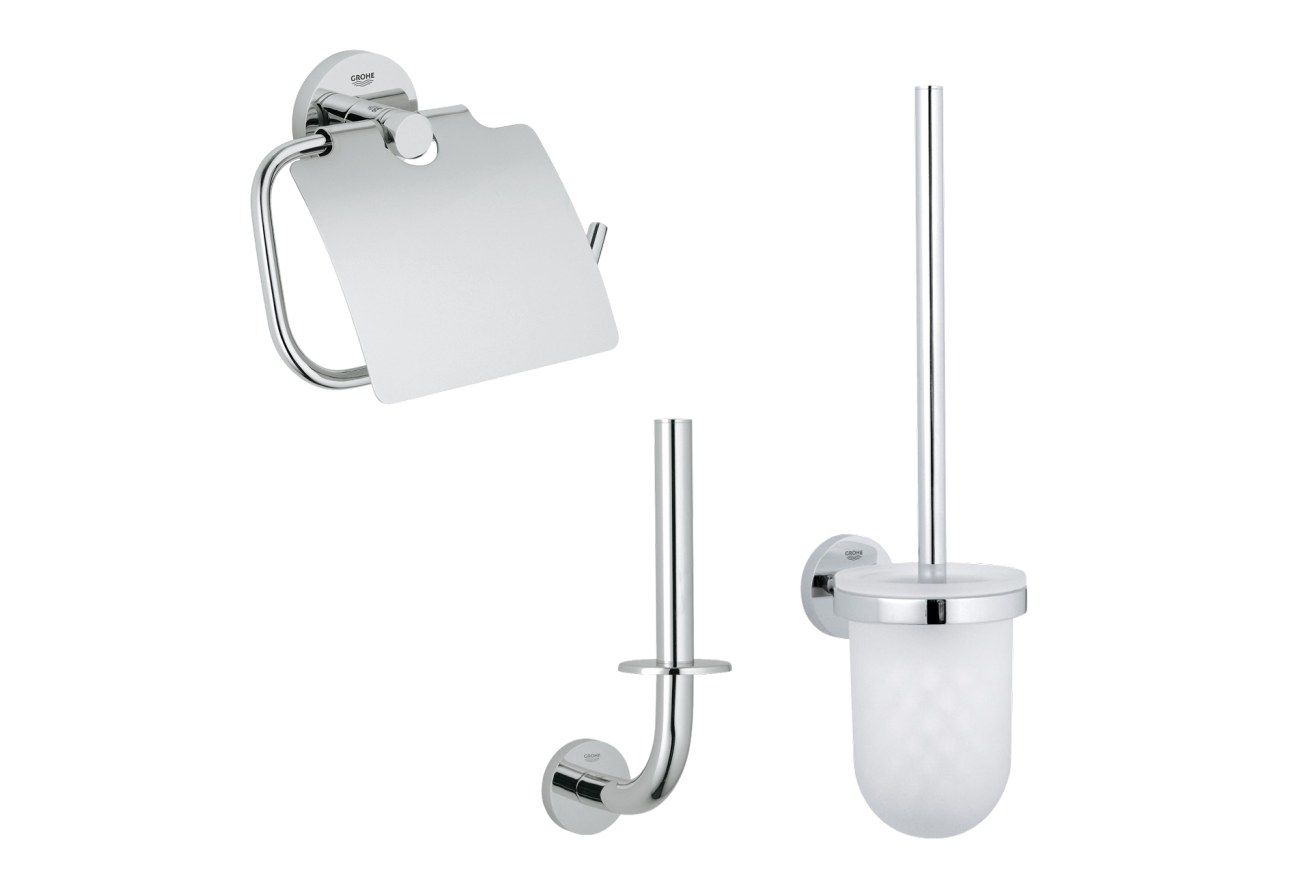 Набор аксессуаров GROHE Essentials, хром (NA0016)