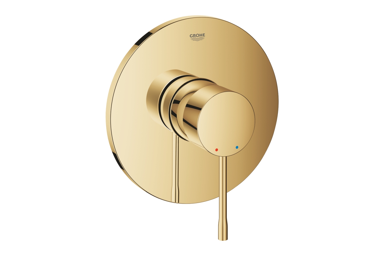 Внешняя часть смесителя для душа GROHE Essence, холодный рассвет глянец (24057GL1)