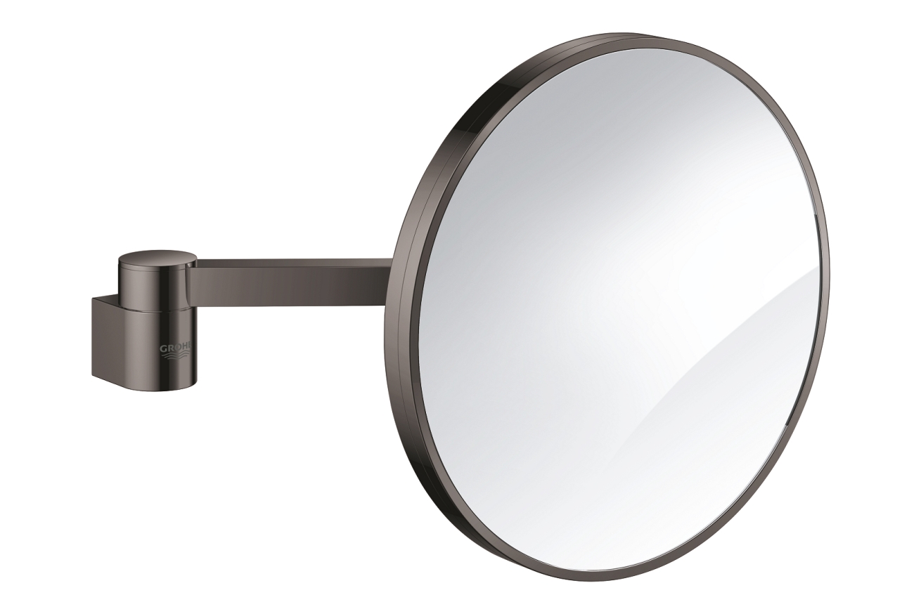 Косметическое зеркало GROHE Selection, темный графит глянец (41077A00)
