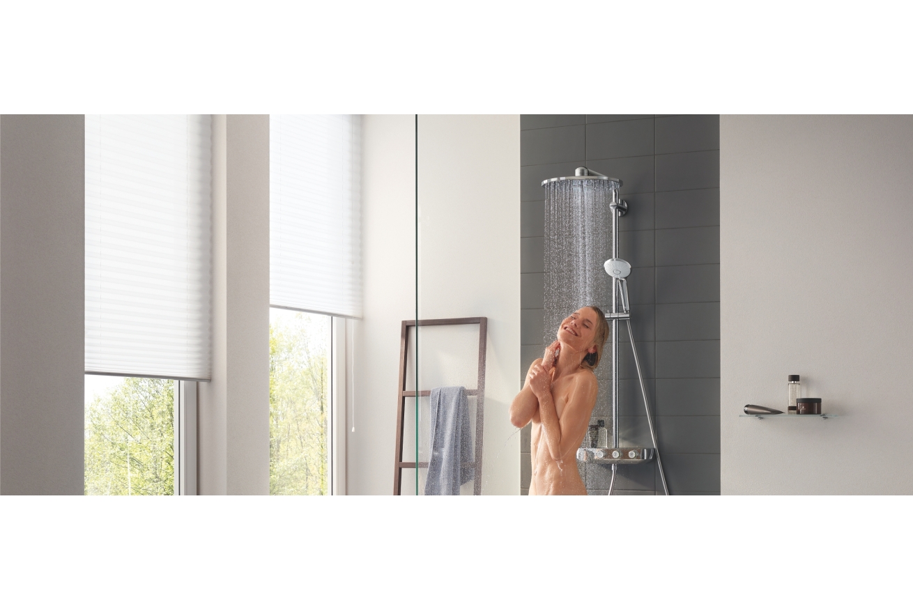 Душевая система GROHE Euphoria SmartControl System 310 Duo с термостатом для душа, хром (26507000)