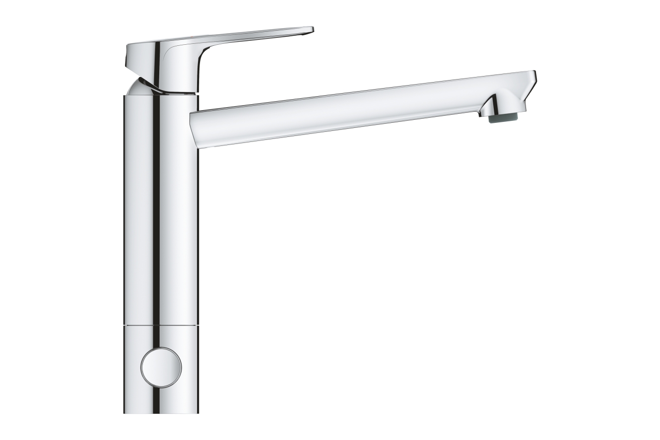 Смеситель для кухни GROHE BauLoop с запорным вентилем, хром (31713000)