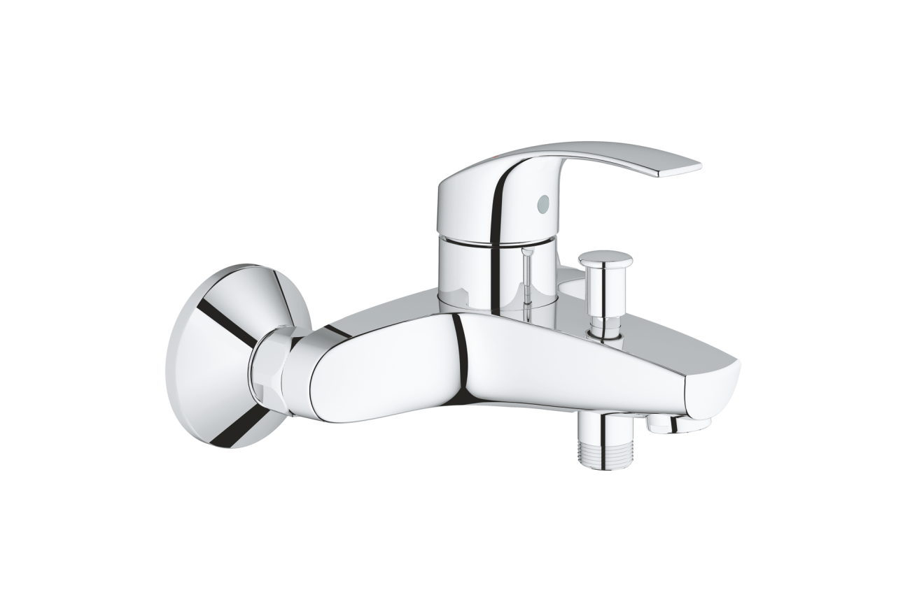 Комплект смесителей GROHE Eurosmart с душевым гарнитуром Tempesta Cosmopolitan 100, хром (NB0079)