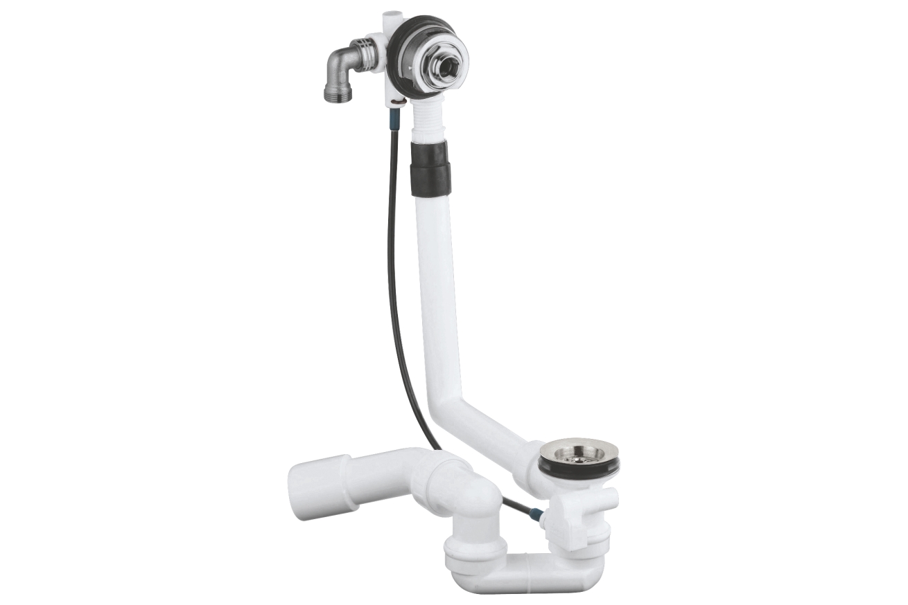 Наливной, сливной и переливной гарнитур GROHE Talentofill, суперсталь (28990DC0)