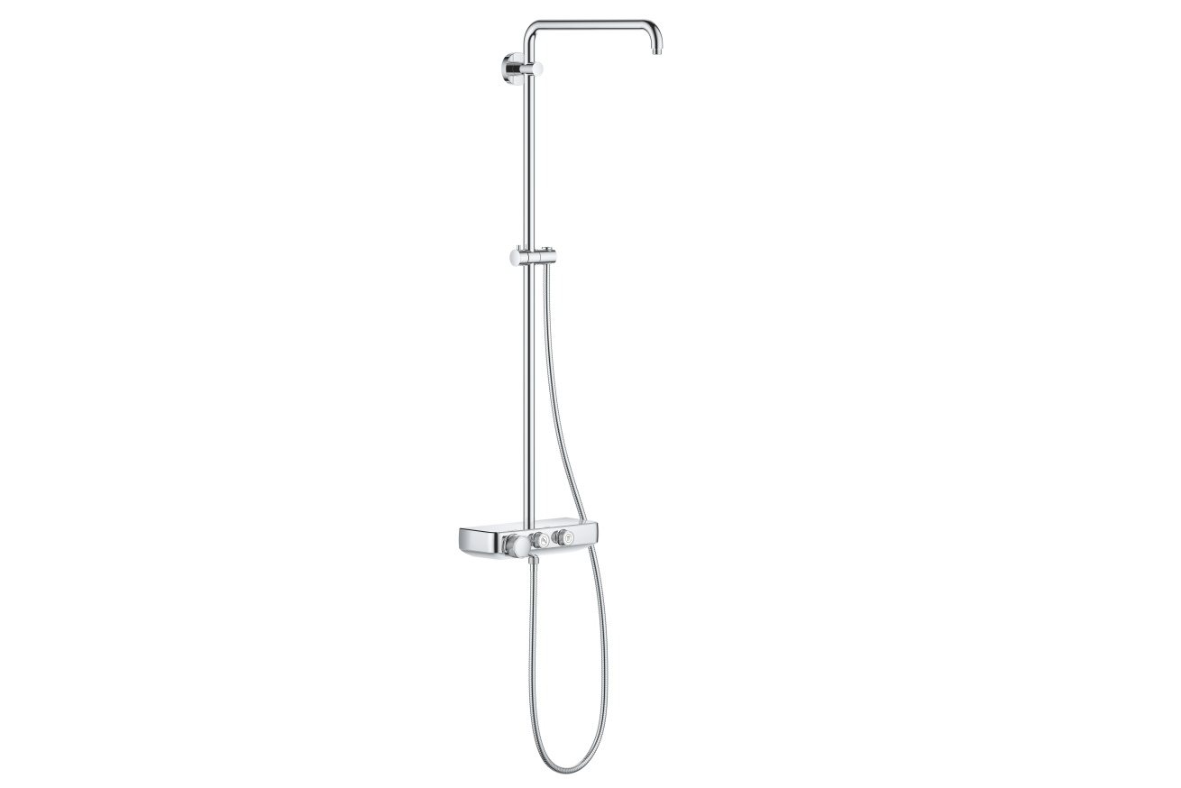 Душевая система GROHE Euphoria SmartControl System Mono с термостатом для душа, хром (26511000)