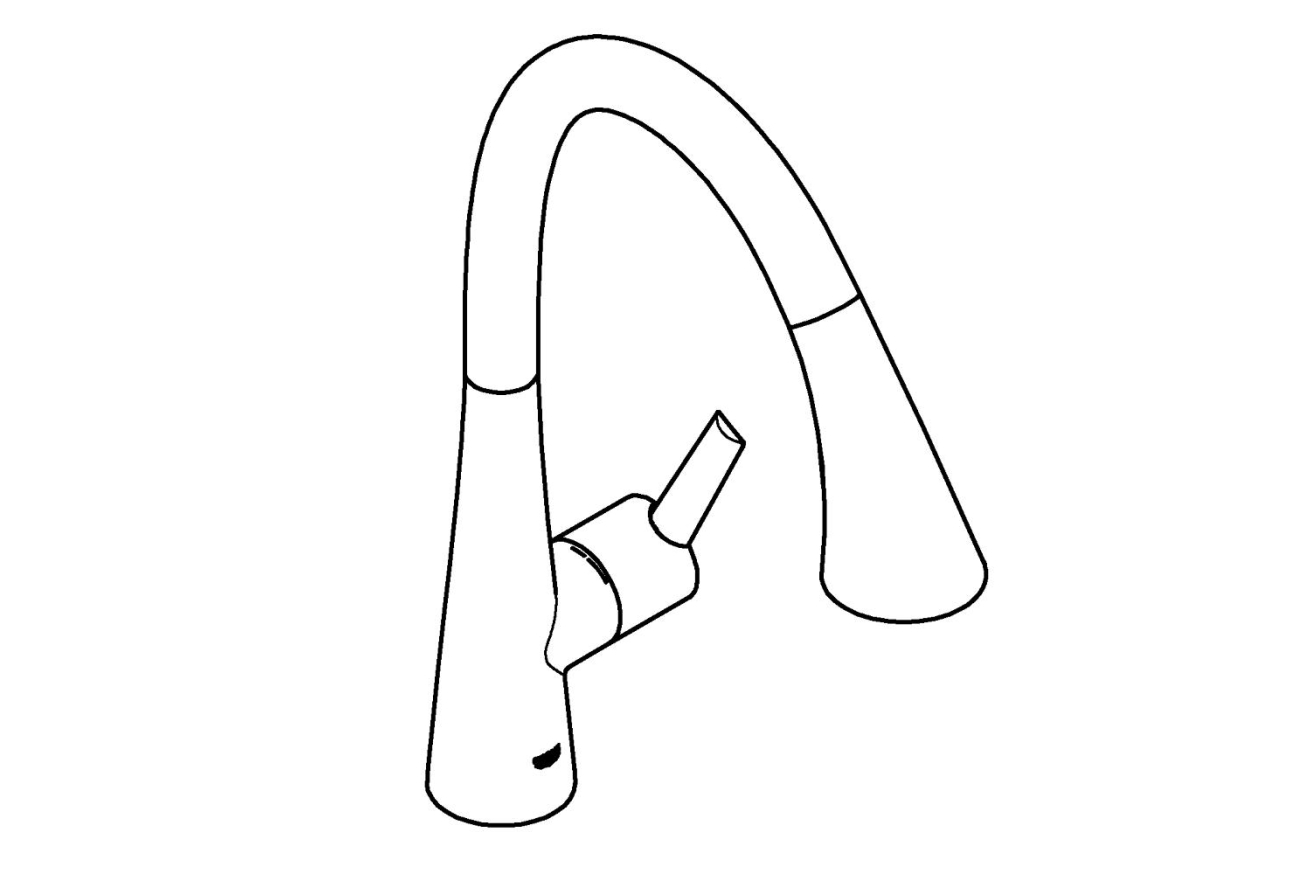 Смеситель для кухни GROHE Zedra Touch сенсорный с вытяжным душем 3jet, суперсталь (30219DC2)