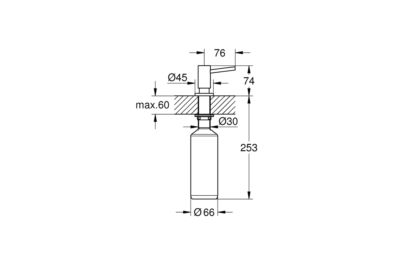 Готовый набор для кухни GROHE BauEdge (NK0004)