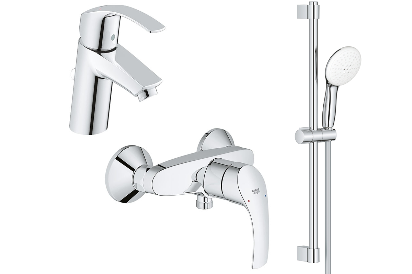 Готовый комплект для ванной комнаты GROHE Tempesta (NB0037)