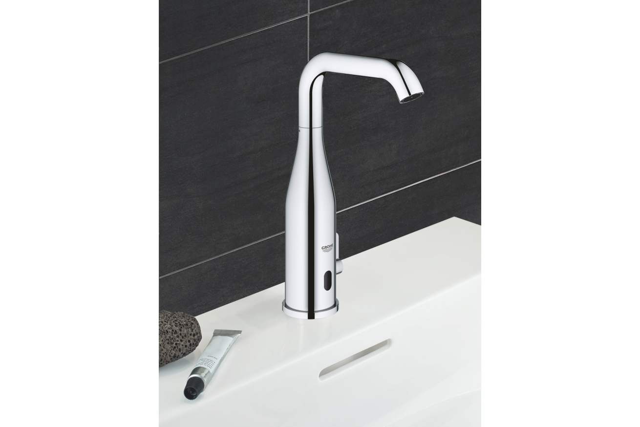 Смеситель для раковины GROHE Essence E инфракрасный, хром (36445000)