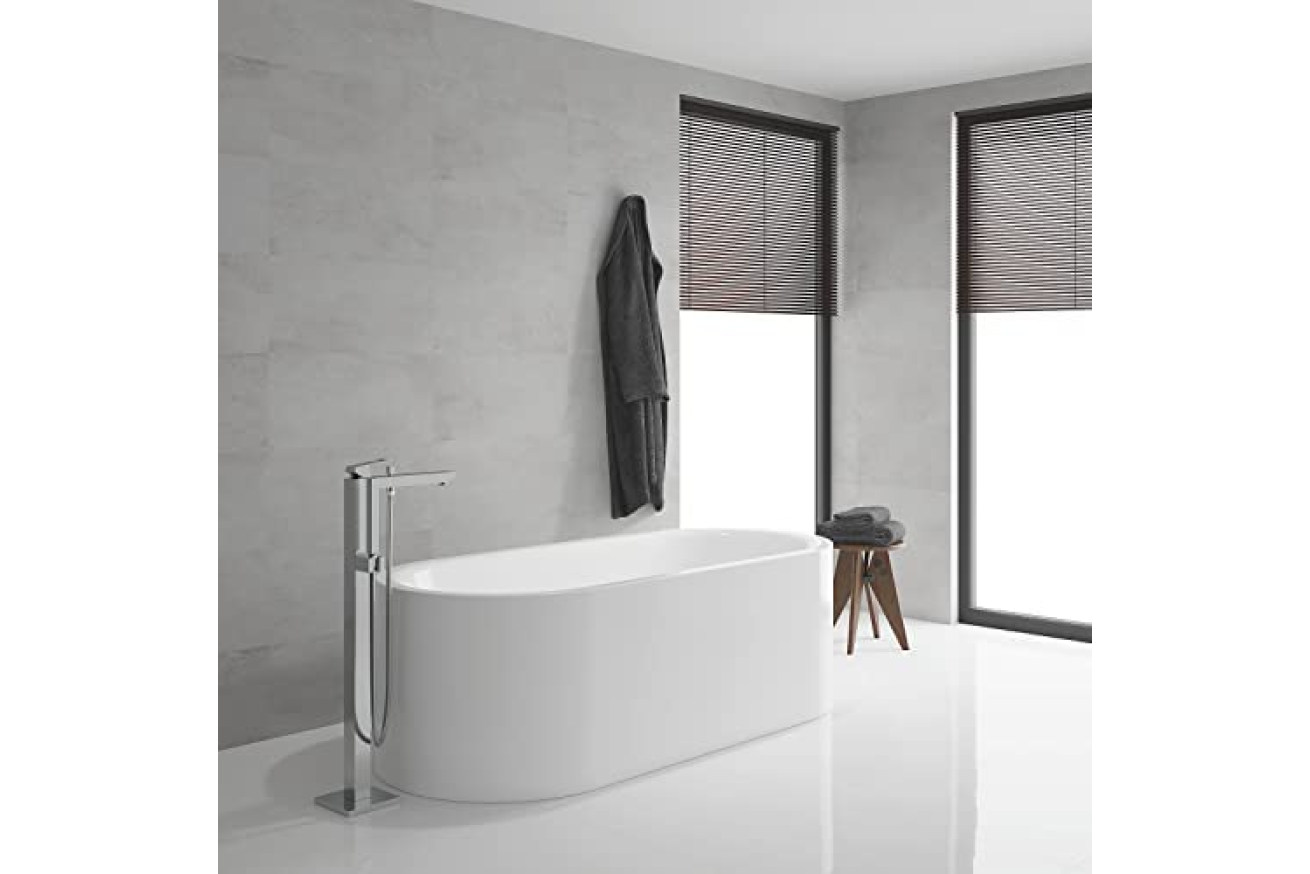 Внешняя часть смесителя для ванны GROHE Eurocube, хром (23672001)