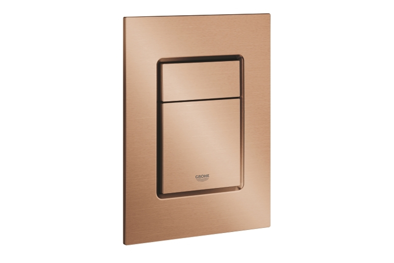 Панель смыва для унитаза GROHE Skate Cosmopolitan S, 3 режима, теплый закат матовый (37535DL0)