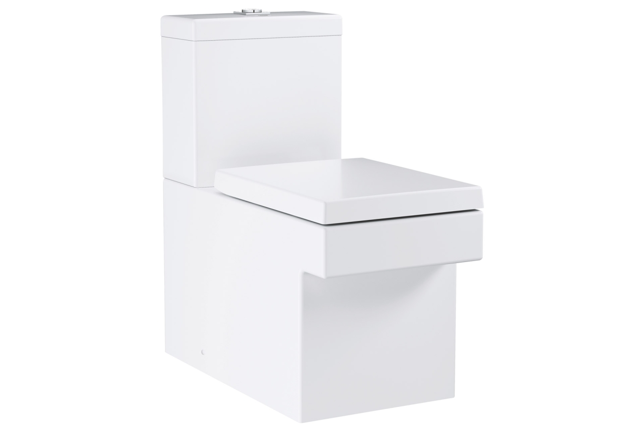 Унитаз GROHE Cube Ceramic напольный, альпин-белый (3948400H)