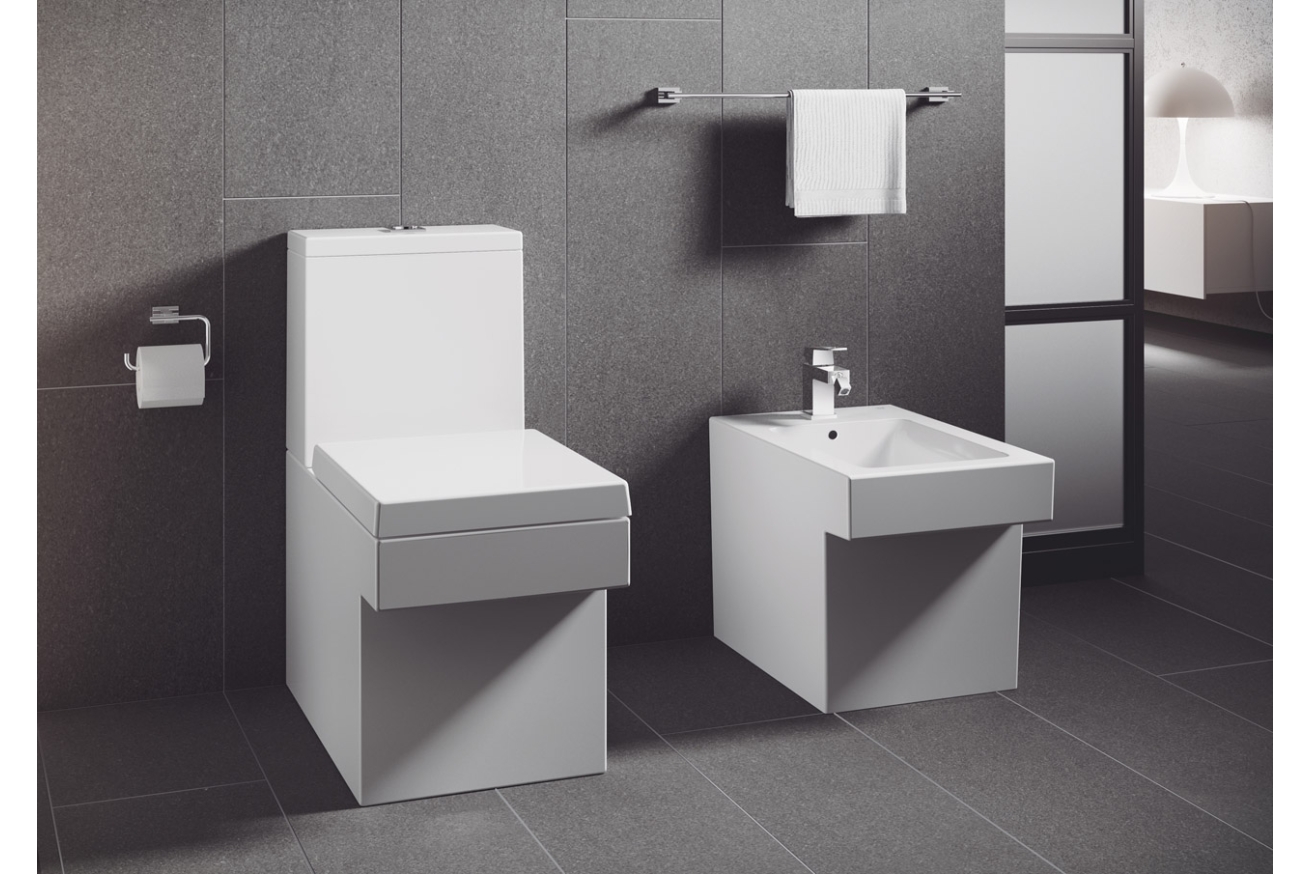 Унитаз GROHE Cube Ceramic напольный, альпин-белый (3948400H)